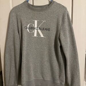 Calvin Klein Gray Men's crewneck